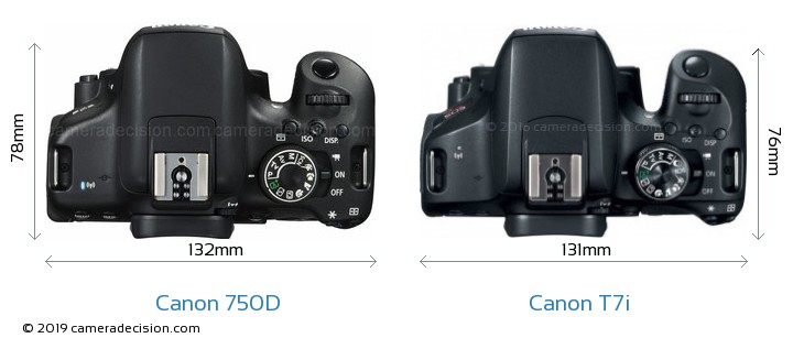 Canon 800d Versus 750d